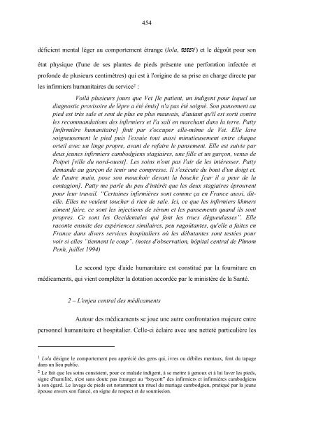 Les Médecins au Cambodge - Odris