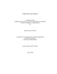 A DISSERTATION SUBMITTED TO THE FACULTY OF THE ...