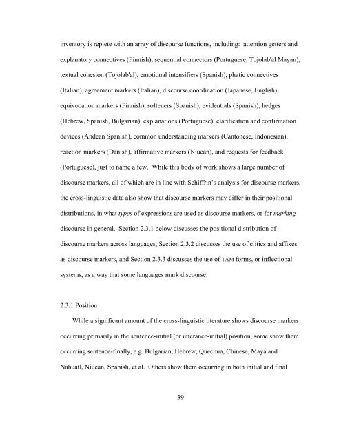 A DISSERTATION SUBMITTED TO THE FACULTY OF THE ...