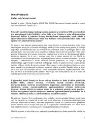 Intervju Čudan osjećaj smirenosti, 2011. - Aquilonis