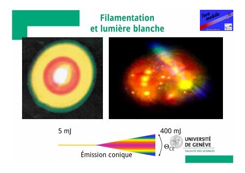 Filamentation d'impulsions laser ultrabrèves : physique et applications