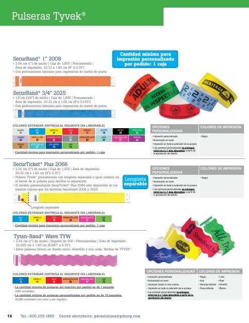 Catálogo de pulseras 2013