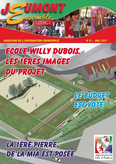 Ecole Willy Dubois, les 1ères images du projet - mairie de Jeumont