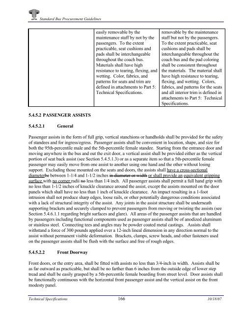 Standard Bus Procurement Guidelines - APTAStandards.com