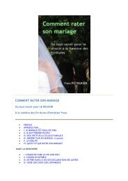 COMMENT RATER SON MARIAGE - 456-Bible