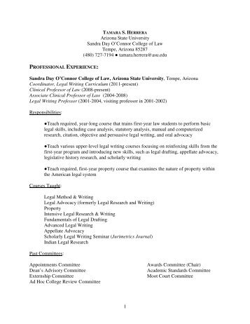 Curriculum Vitae - Arizona State University