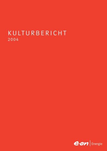 KULTURBERICHT