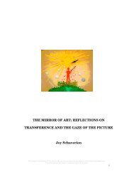 THE MIRROR OF ART: REFLECTIONS ON ... - ARAS