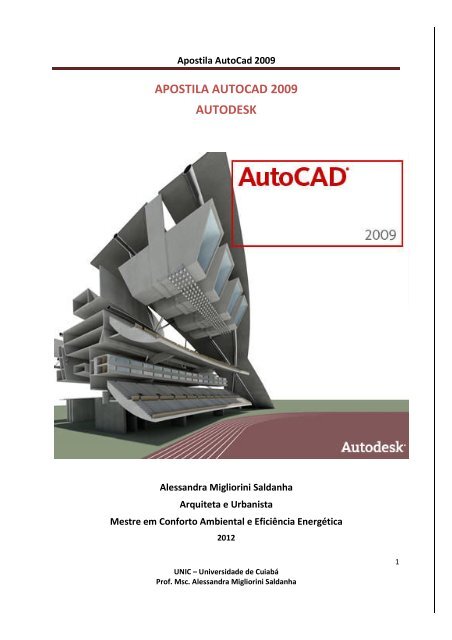 Apostila AutoCad 2009