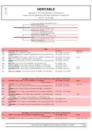 HERITABLE - Haras-nationaux