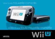 La brochure Wii U - Nintendo of Europe