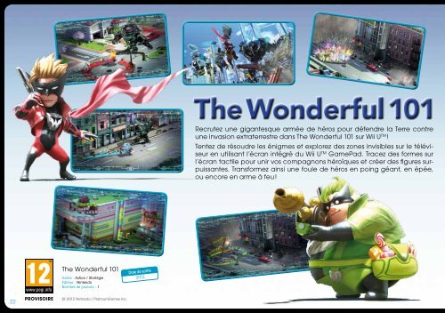 La brochure Wii U - Nintendo of Europe