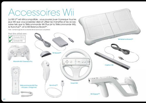 La brochure Wii U - Nintendo of Europe