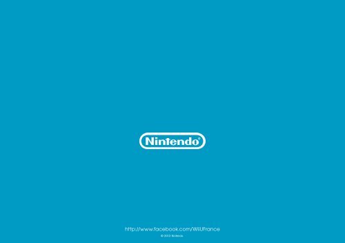 La brochure Wii U - Nintendo of Europe