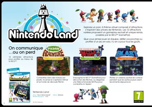 La brochure Wii U - Nintendo of Europe