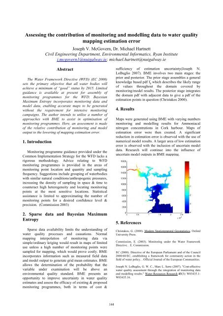 NUI Galway – UL Alliance First Annual ENGINEERING AND - ARAN ...