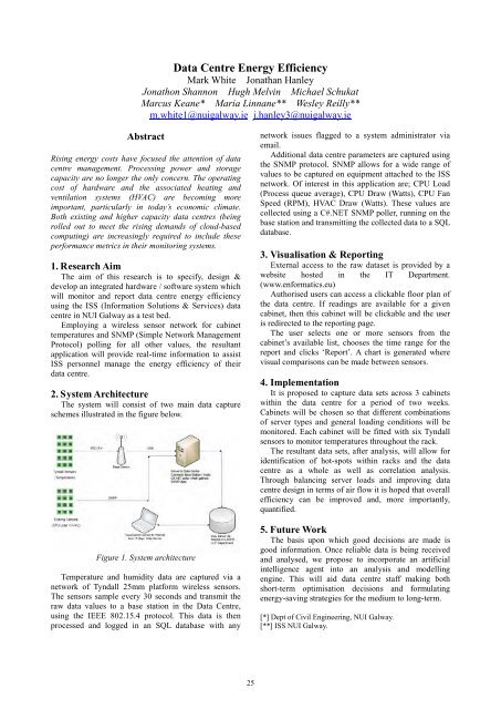 NUI Galway – UL Alliance First Annual ENGINEERING AND - ARAN ...