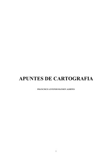 Apuntes de Cartografía. - Inegi