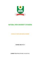 fre014 - National Open University of Nigeria