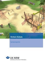 Spielplatzgeräte - Arbeits- und Gesundheitsschutz in Schulen