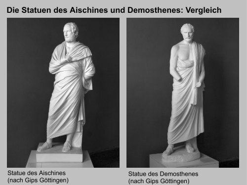 Die Statue des Aischines
