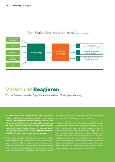 Ein smarter Zug: Setzen Sie auf Immobilien! - wob AG