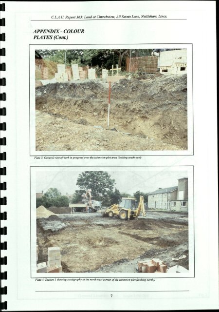 land at church view, all saints lane, nettleham, lincs. - Archaeology ...