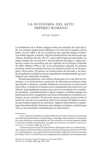 0014 Temin- La economia del alto imperio romano.pdf