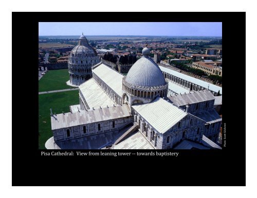 Lecture 6: Romanesque in Italy - School of Architecture and Planning