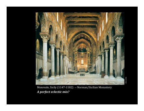 Lecture 6: Romanesque in Italy - School of Architecture and Planning