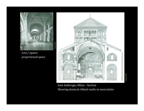 Lecture 6: Romanesque in Italy - School of Architecture and Planning