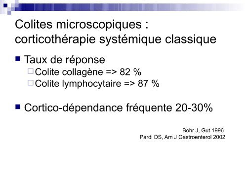 Colites microscopiques - Hepato Web