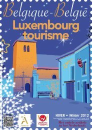 Inhoud - Fédération touristique du Luxembourg belge