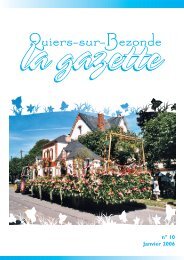 Gazette 10 - Quiers-sur-Bezonde