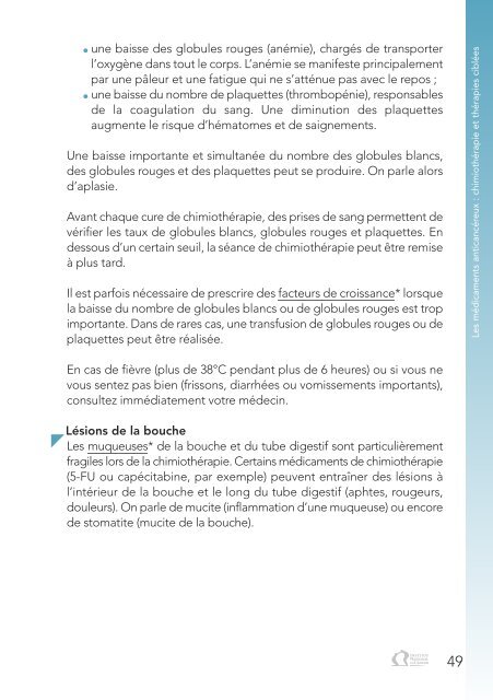 76 pages - Institut National Du Cancer