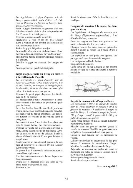 Souffle de la Neira N° 40 - la neira et les volcans d'allegre, les fetes ...