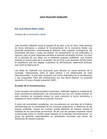 0031 Rallo - John Kenneth Galbraith.pdf - Archipielago Libertad