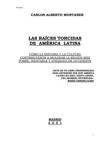 Las raices torcidas de America Latina