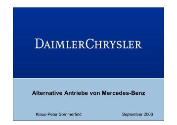 Alternative Antriebe von Mercedes-Benz - Archiv - IAA