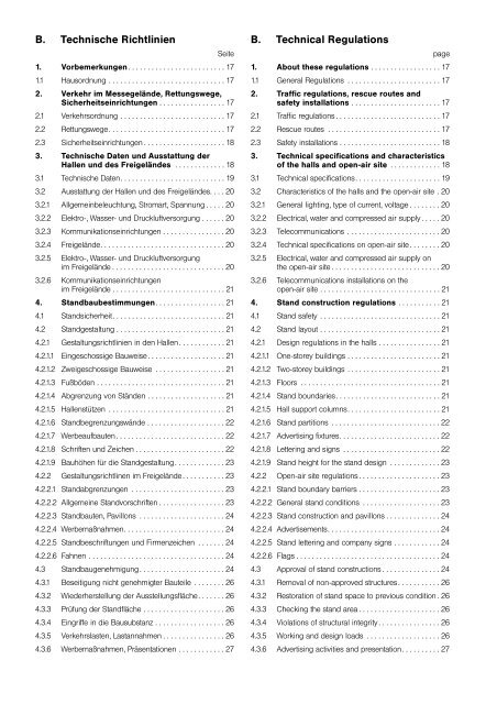 Organisatorische und technische Richtlinien ... - Archiv - IAA