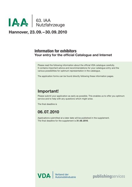 List Of Exhibitors By Products Archiv Iaa