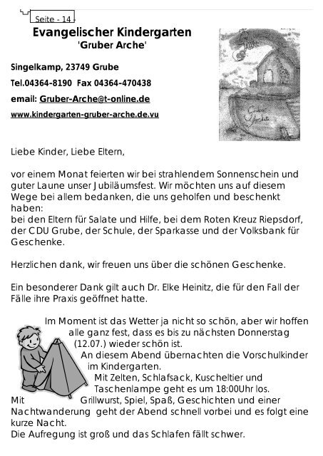 Jul_ 07.pdf - Luth. Kirchengemeinde Grube - Ev.-Luth ...
