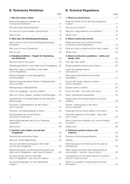 Organisatorische und Technische Richtlinien - Archiv - IAA