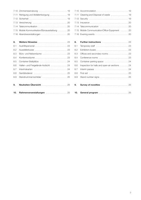 Organisatorische und technische Richtlinien ... - Archiv - IAA