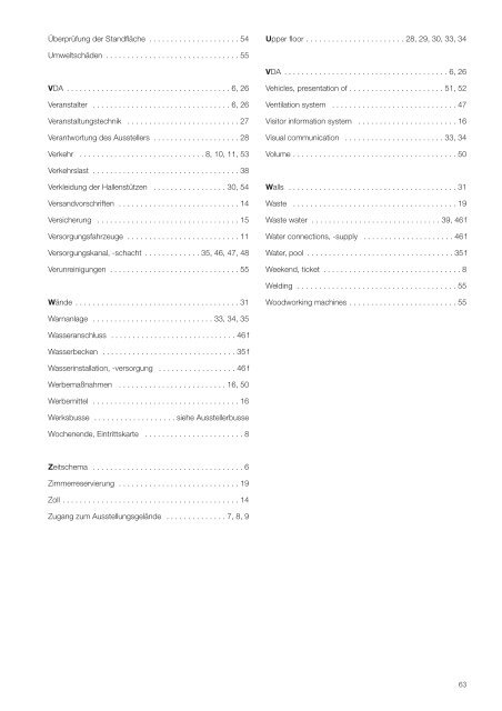 Organisatorische und technische Richtlinien ... - Archiv - IAA