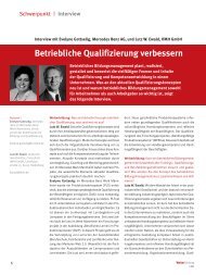 Interview mit Evelyne Gottselig, Mercedes Benz AG, und ... - Archiv