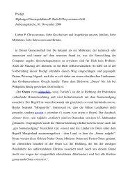 Text der Predigt von P. Dr. Joachim Schmiedl - Schönstatt-Bewegung
