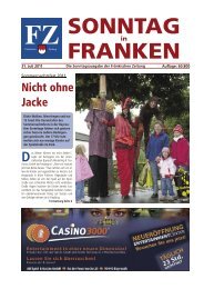 FZ - Sonntag in Franken E-Paper - Nordbayerischer Kurier