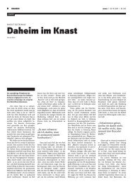 Daheim im Knast - Woxx