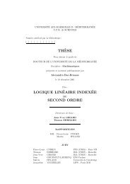 Logique linéaire indexée du second ordre.